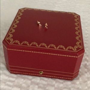 Dainty Heart ♥️ Earrings Dipped In Rosegold...